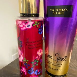 Victoria secret purfume & lotion